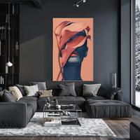 Striking Surreal Female Art Abstract or Artistic Poster PosterGoat