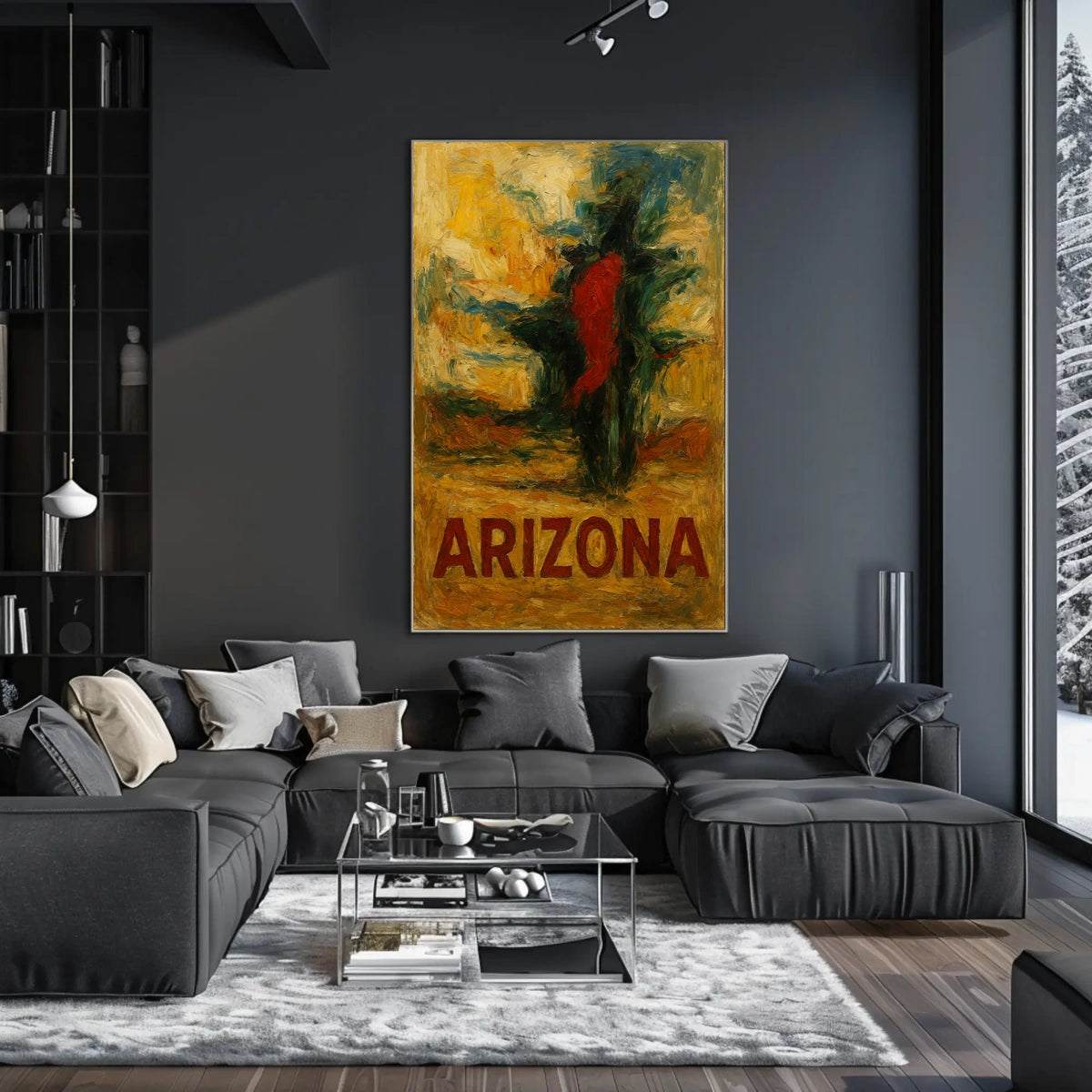 Arizona Impressionist Landscape Poster