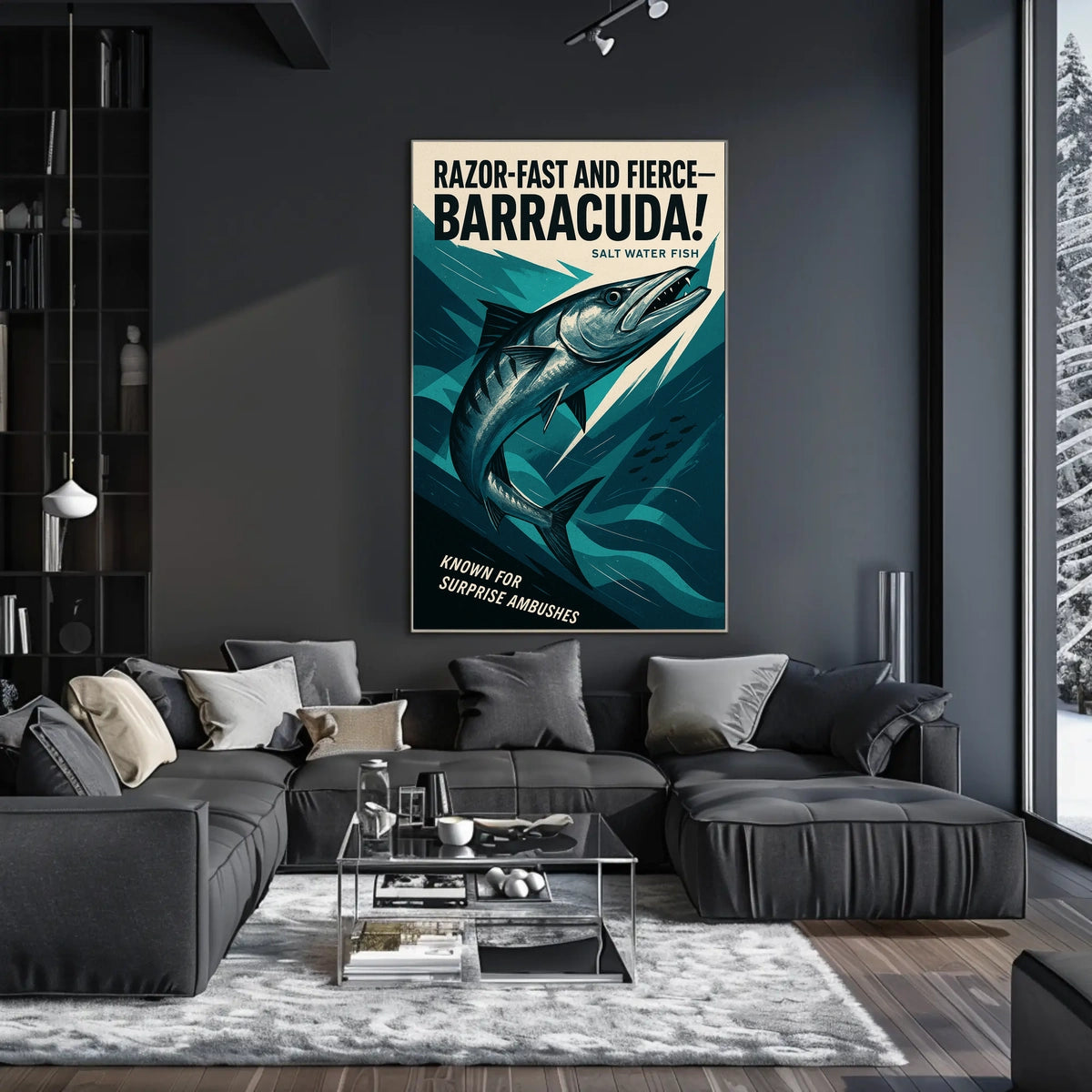 Barracuda Razor-Fast and Fierce Poster