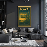 Iowa Heartland of America Poster