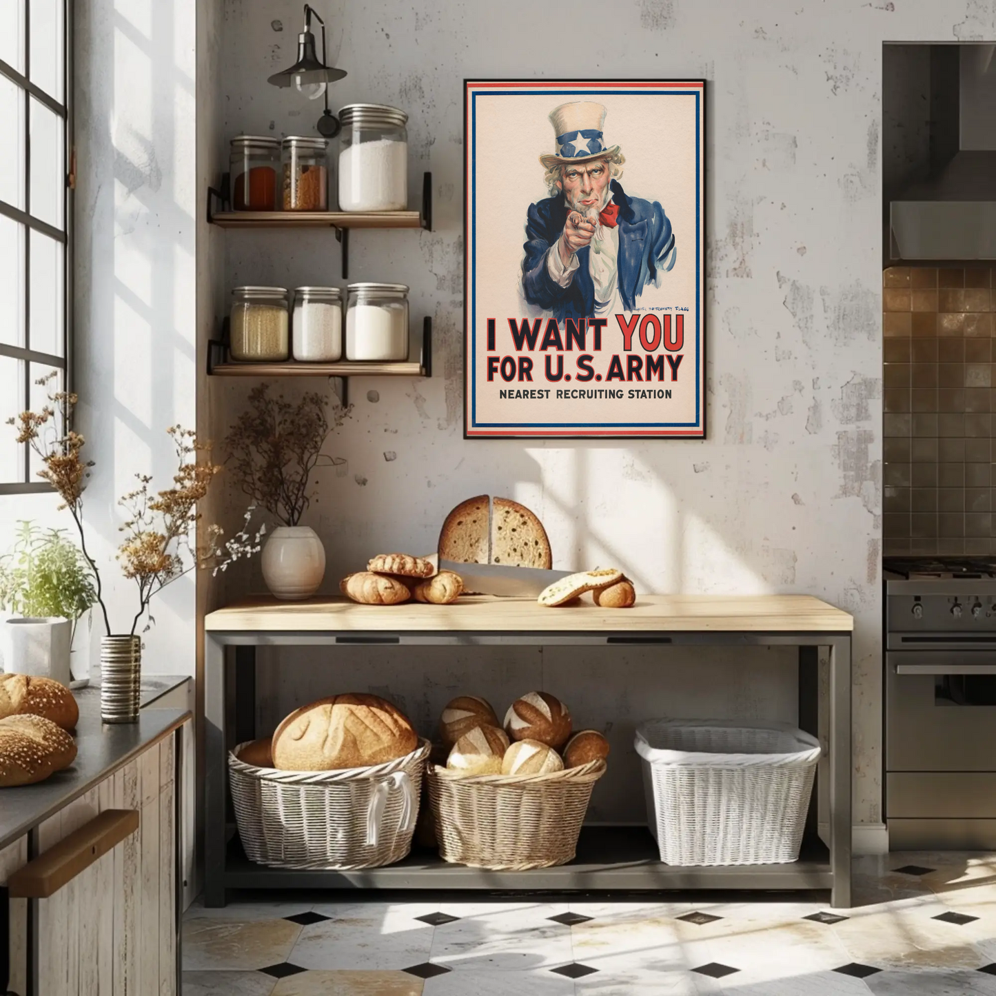 I Want YOU for U.S. Army – World War I Recruiting Poster