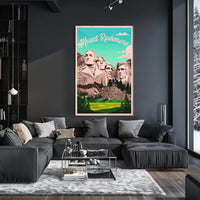 Mount Rushmore Poster