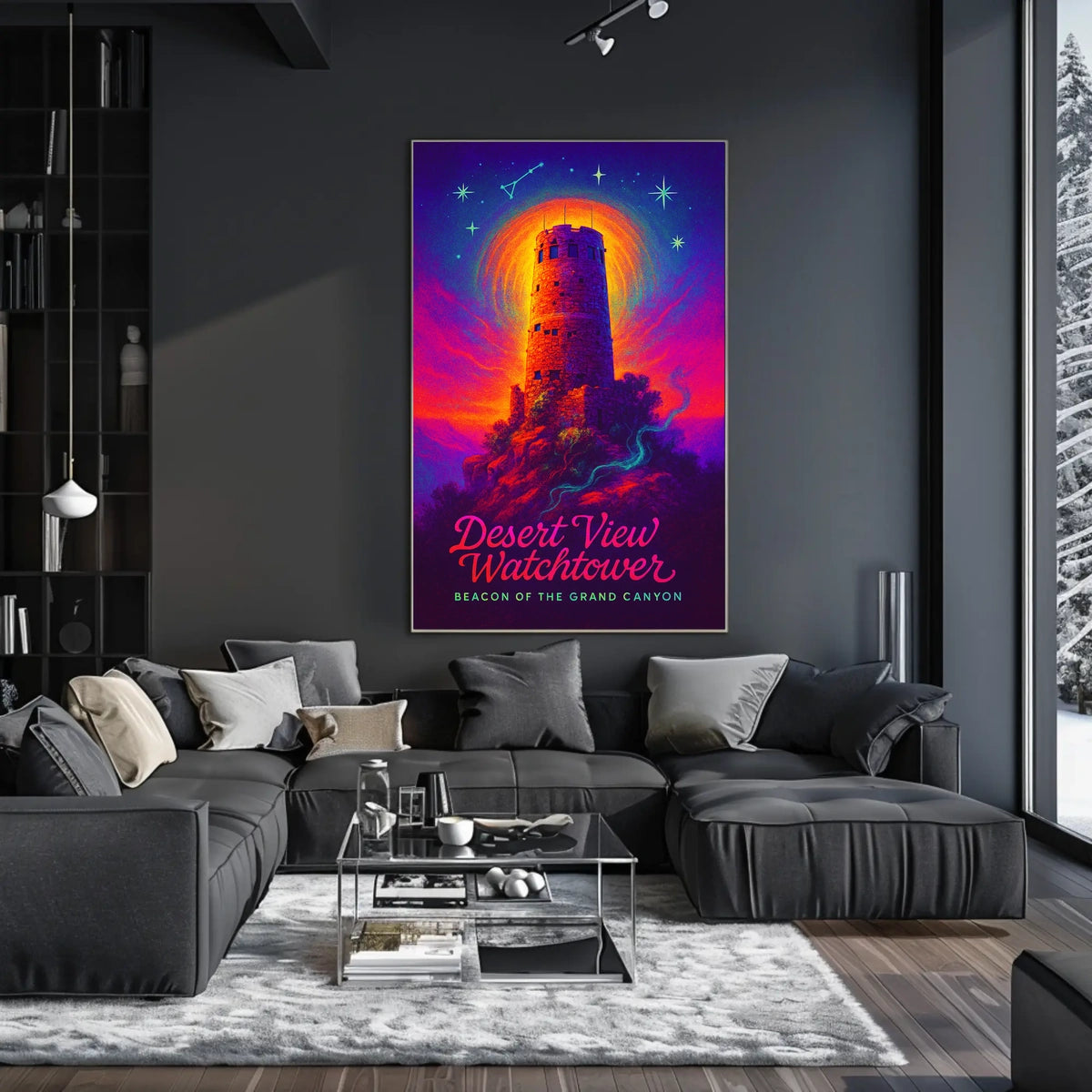 Desert View Watchtower Beacon of the Grand Canyon Poster