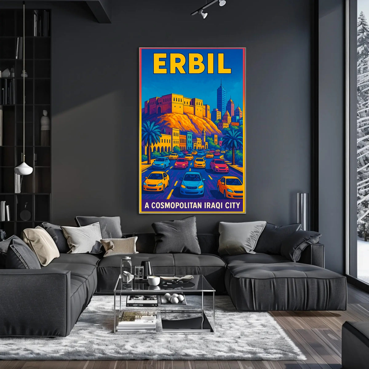 Erbil A Cosmopolitan Iraqi City Poster