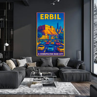 Erbil A Cosmopolitan Iraqi City Poster