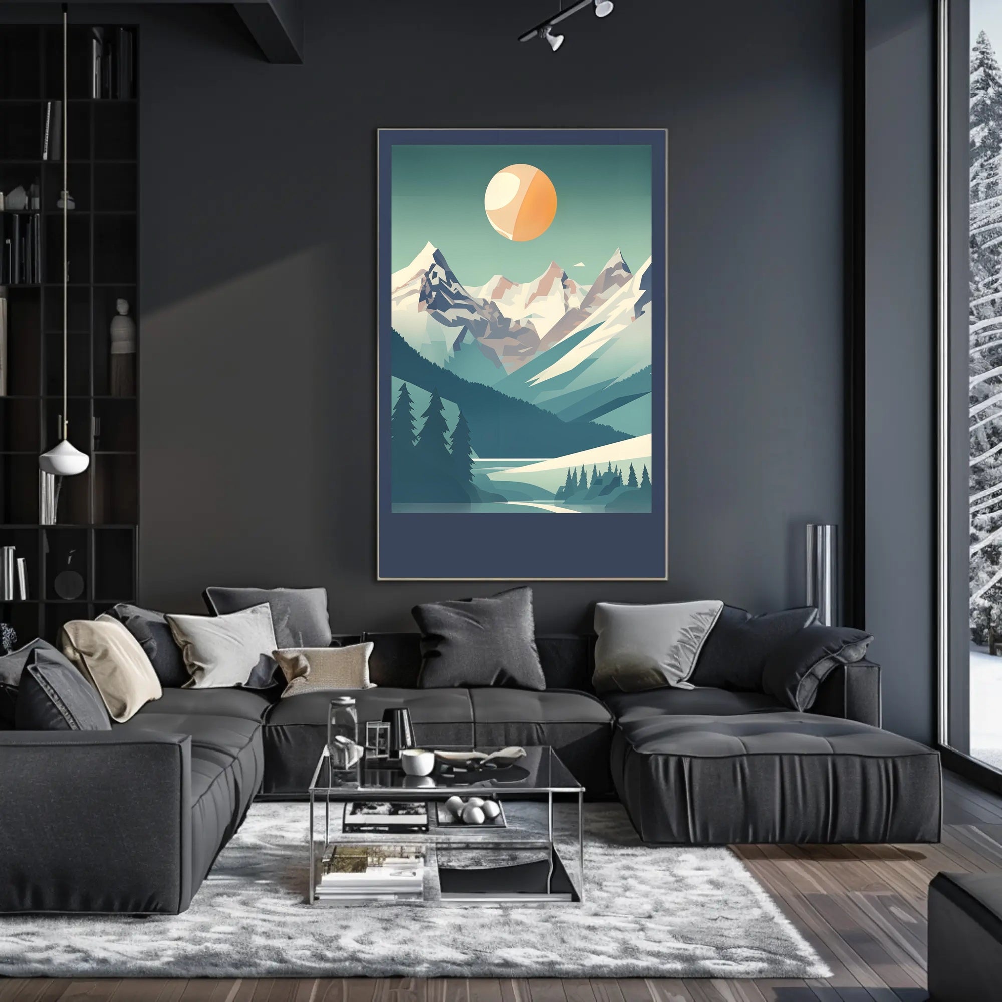 Mountain Serenity Poster