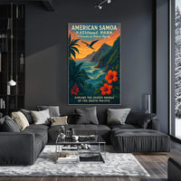 Explore the Unseen Shores of American Samoa Poster