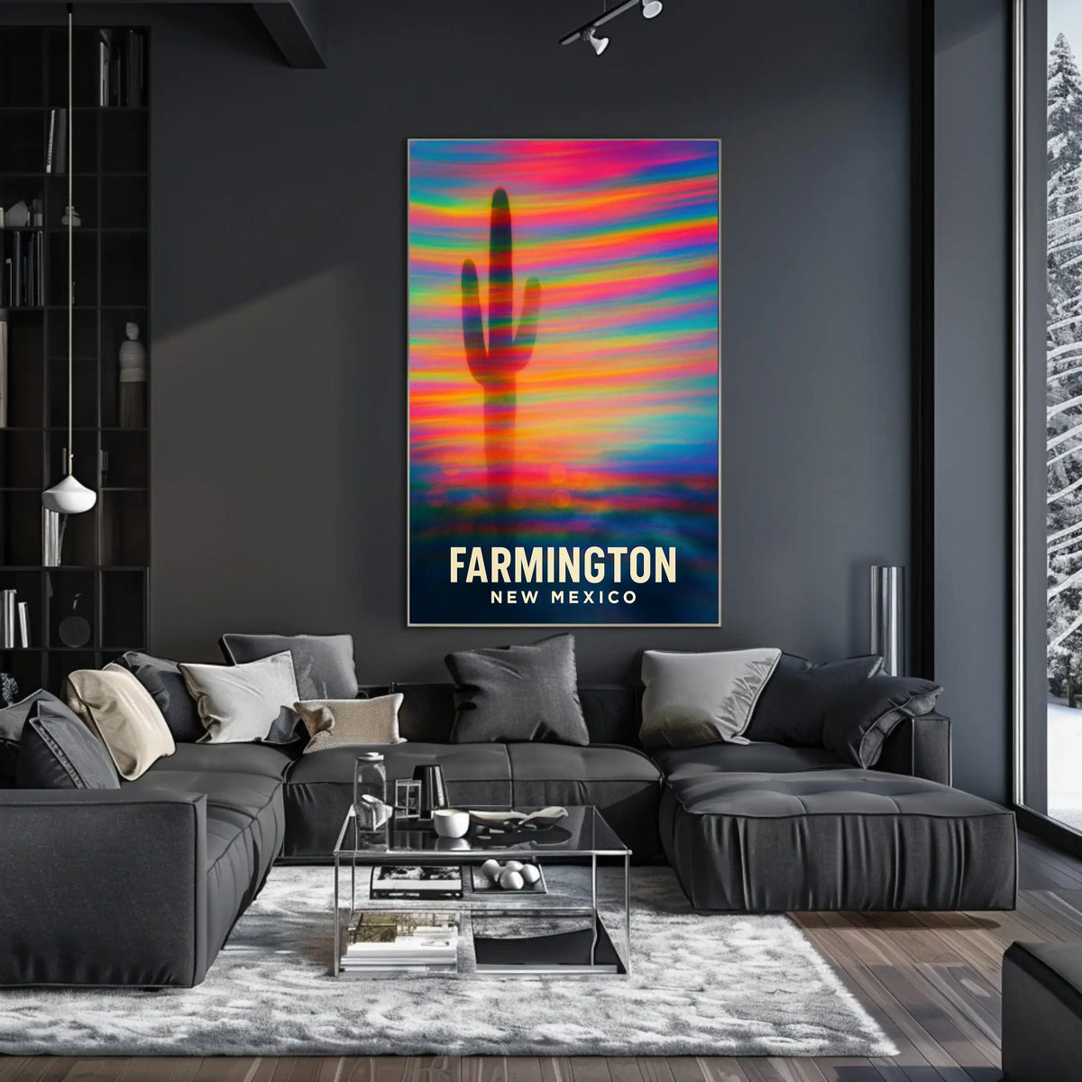 Farmington New Mexico Scenic Wanderlust Photography Poster