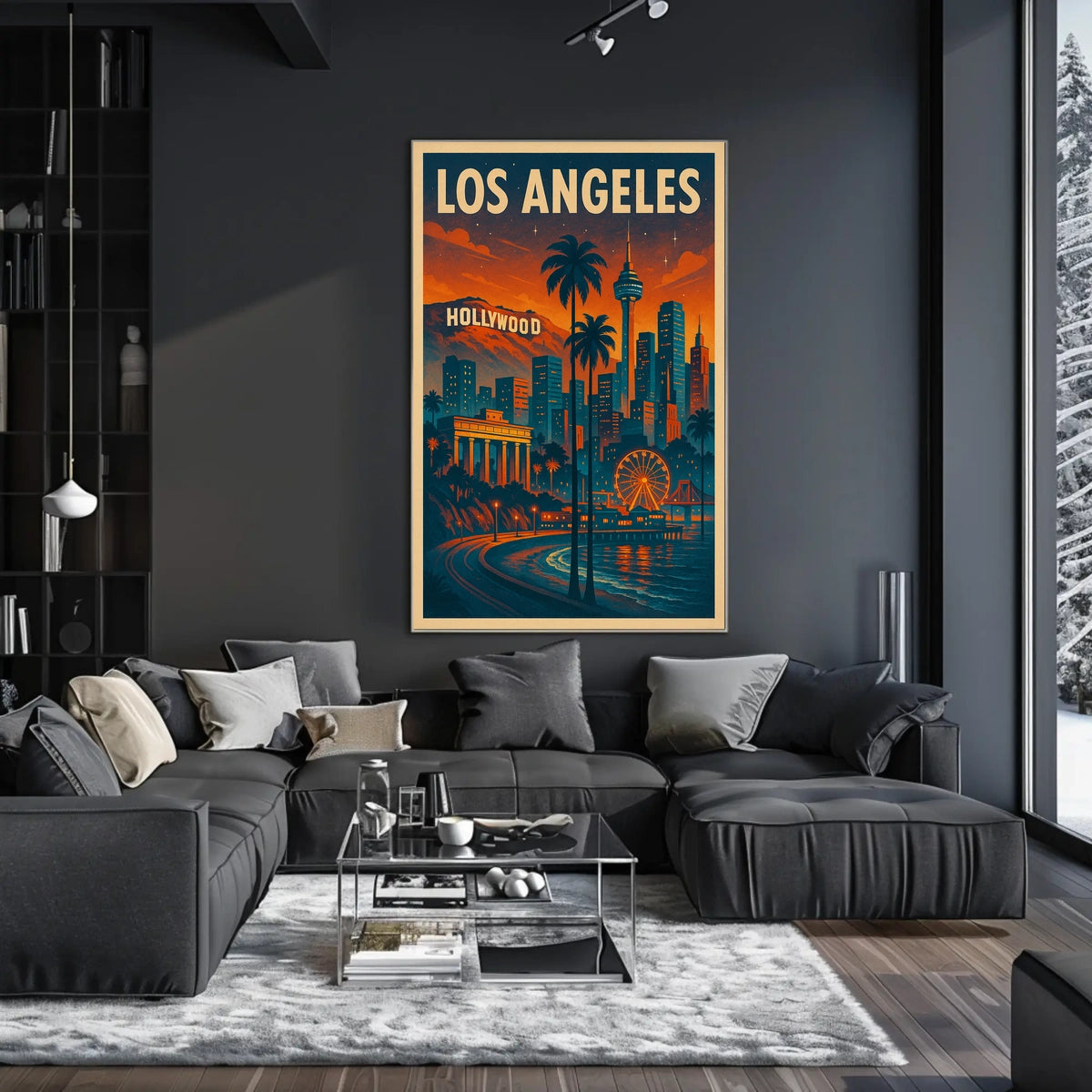 Los Angeles Dreamscape Poster