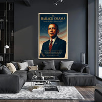 Barack Obama 44th President Political Poster