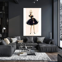 Elegant Fashion Illustration Poster