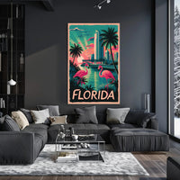 Vibrant Florida Sunset Poster