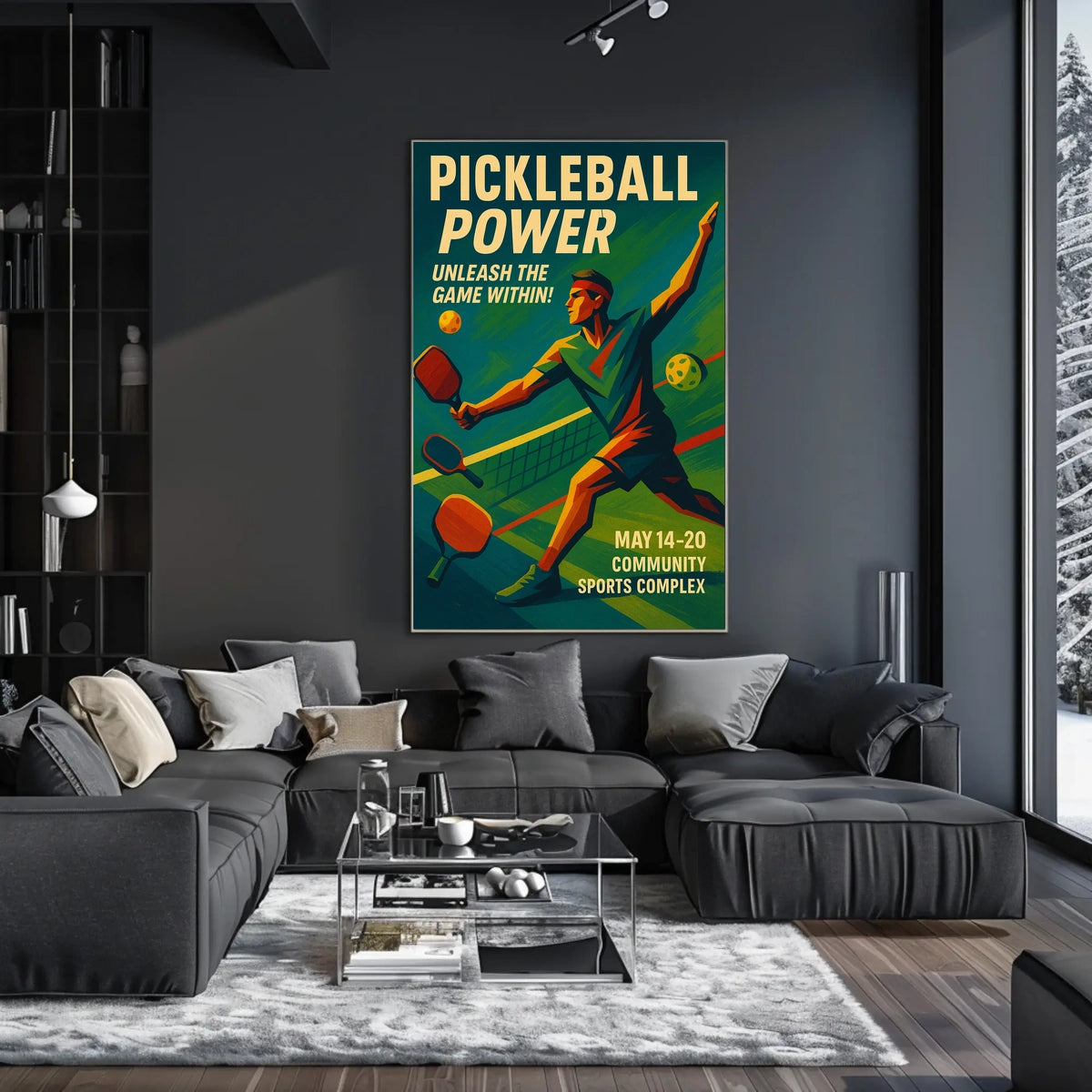 Pickleball Power Poster