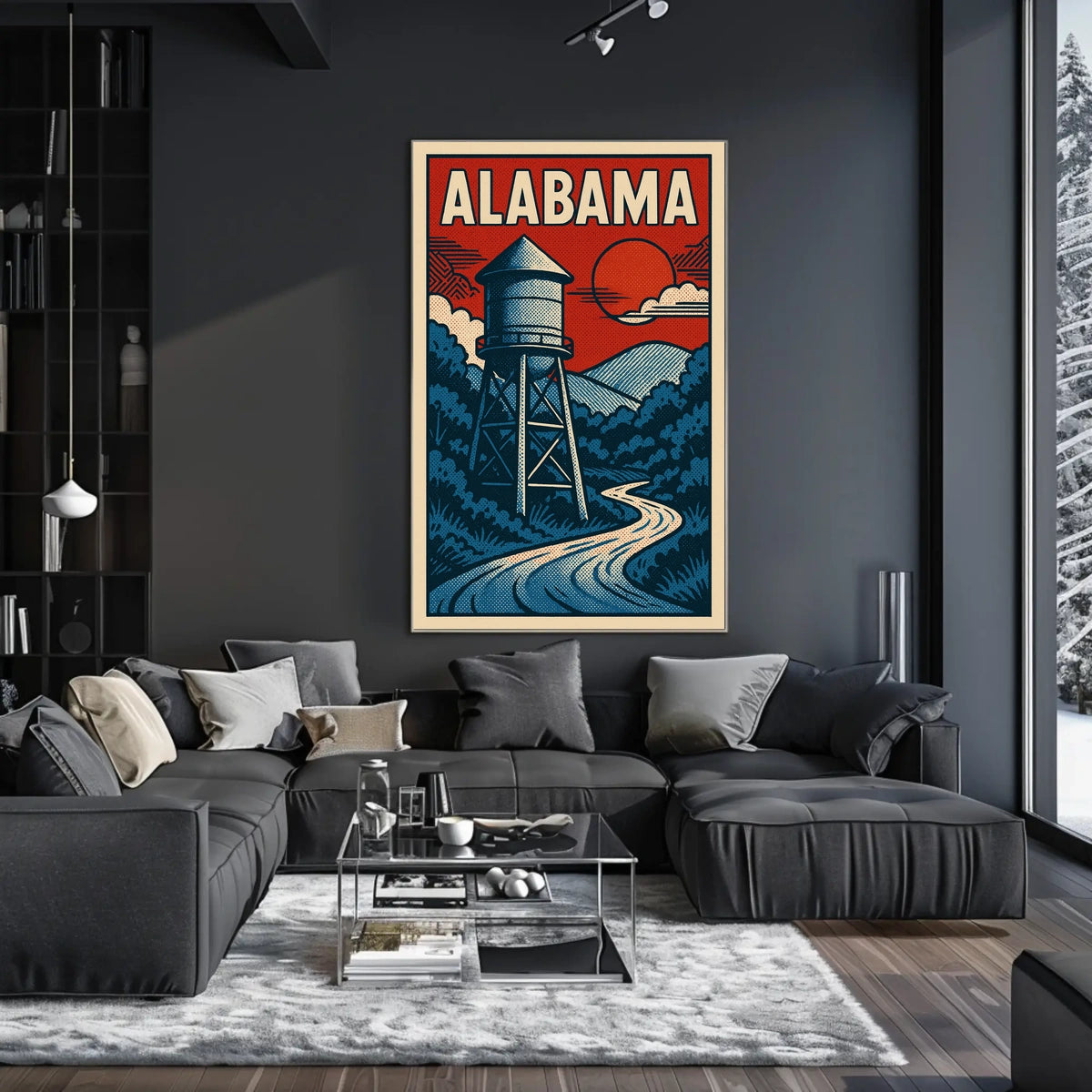 Alabama Scenic Poster