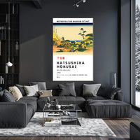 Below Meguro by Katsushika Hokusai Poster