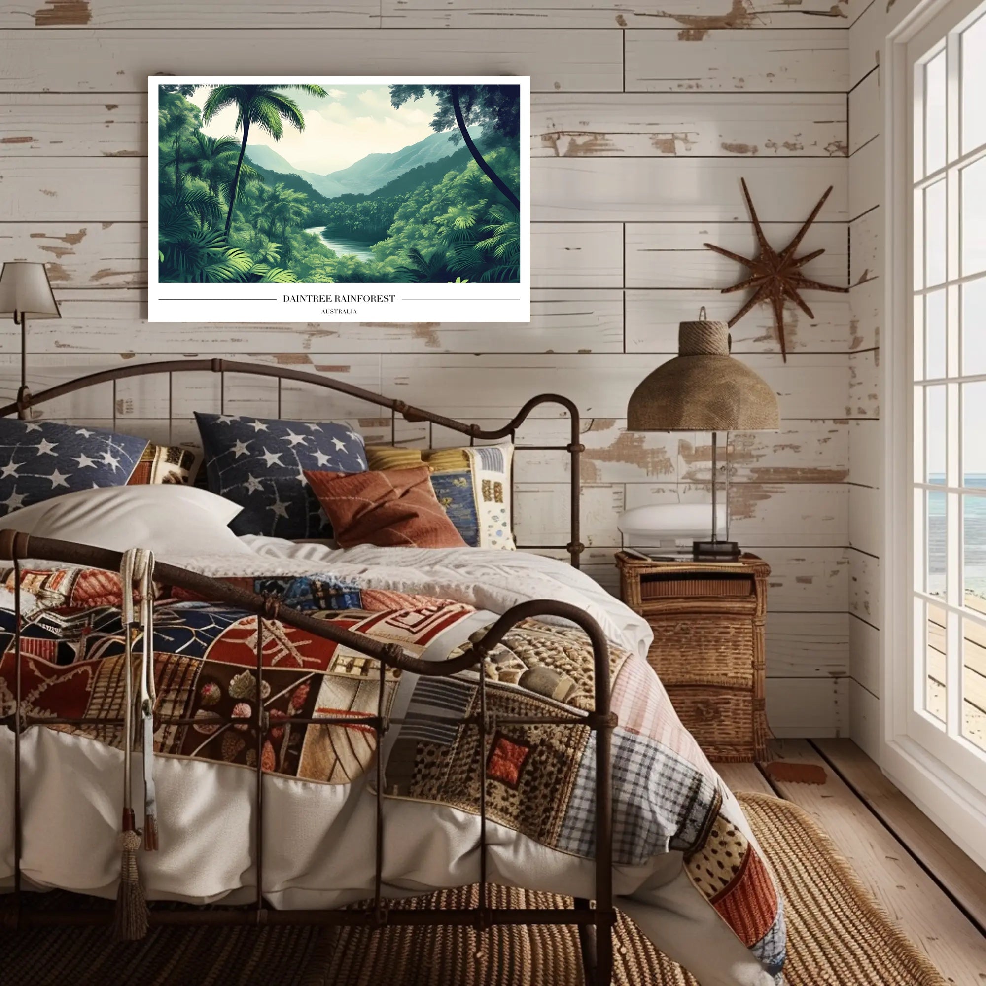 Daintree Rainforest Tranquil Nature National Park Poster