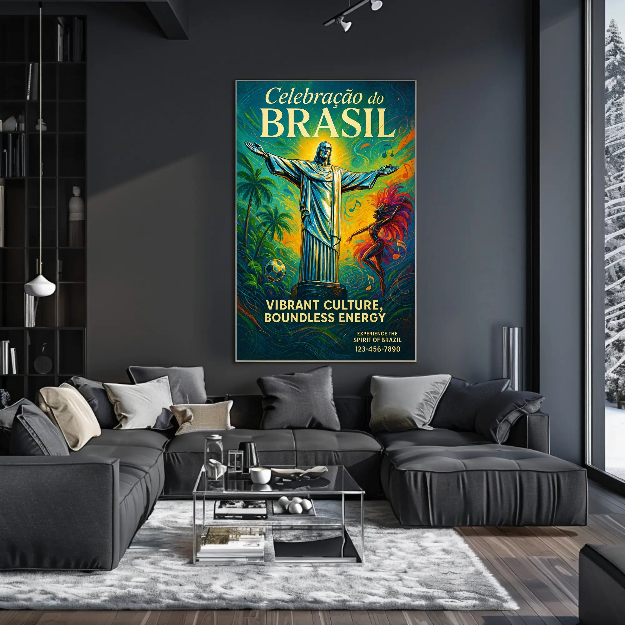 Celebration of Brazil Poster