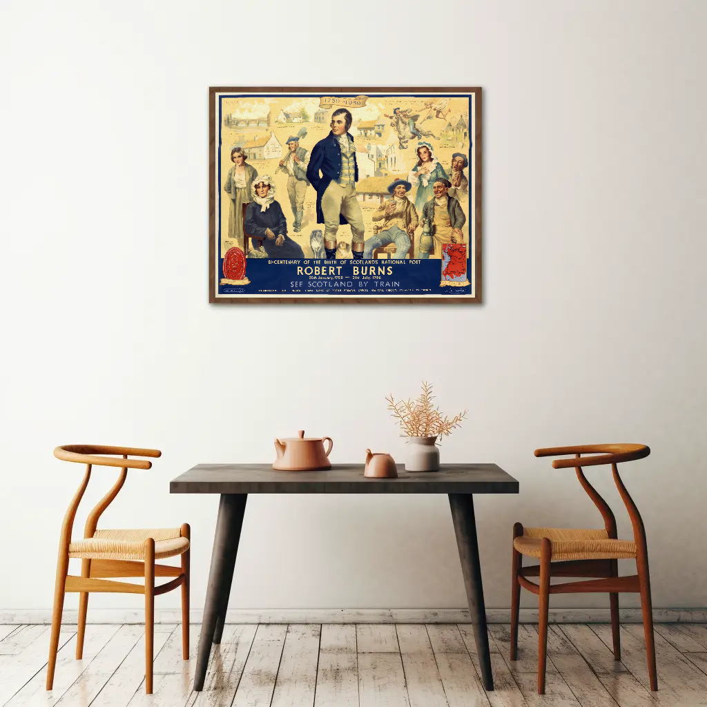 Robert Burns Bicentennial Poster