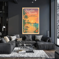 Naples, Florida Discover Coastal Elegance Poster
