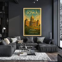 Welcome to Iowa Poster
