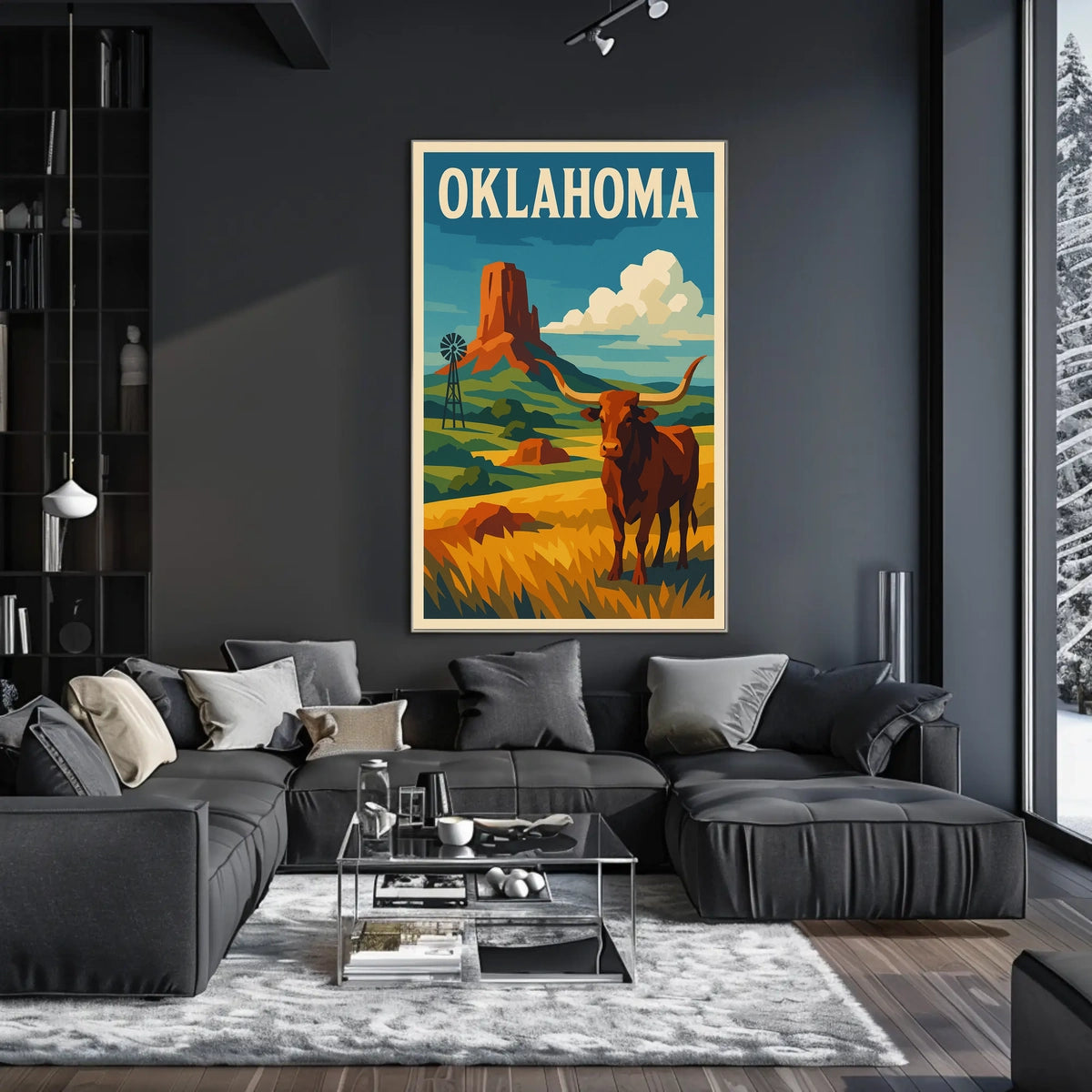 Oklahoma Landscape Poster