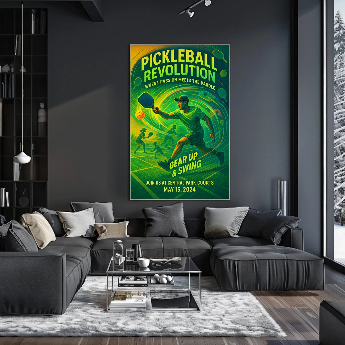 Pickleball Revolution Poster