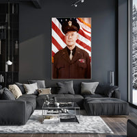 General Eisenhower in U.S. Army Uniform Poster