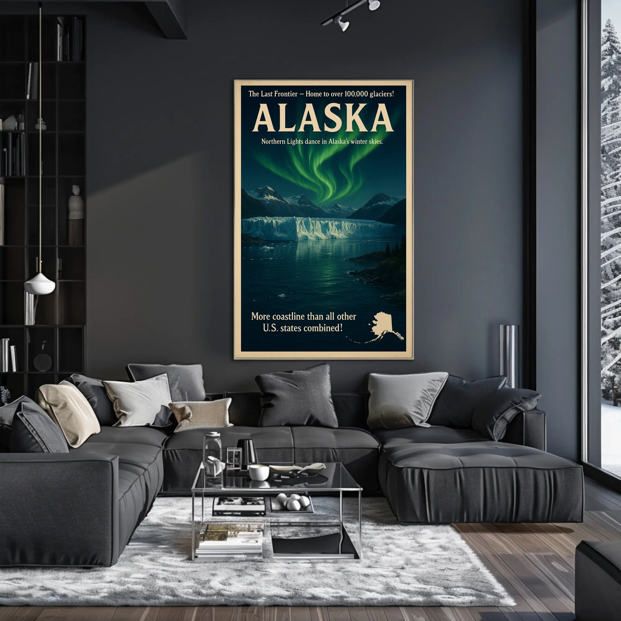 Alaska The Last Frontier Poster