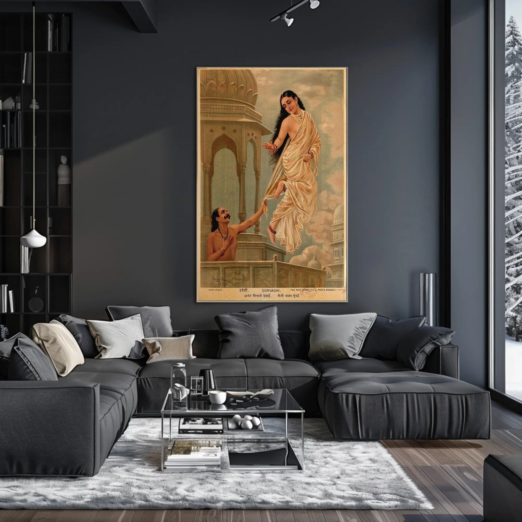 Enchanting Urvashi Poster PosterGoat