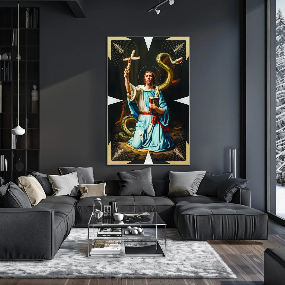 The Serpent and the Saint Poster