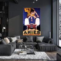 Aries Automotive Advertisement Poster