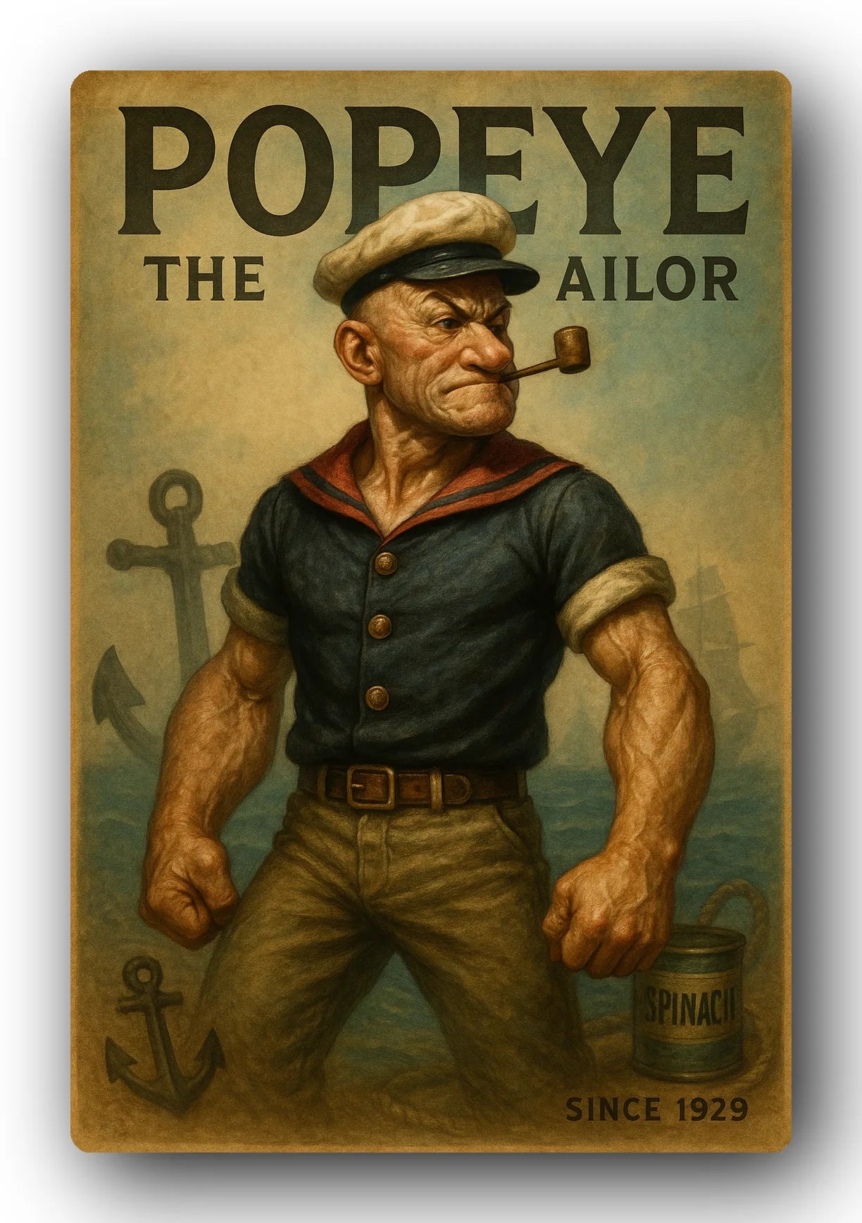 Popeye 1929 Art Trading Card POP-09