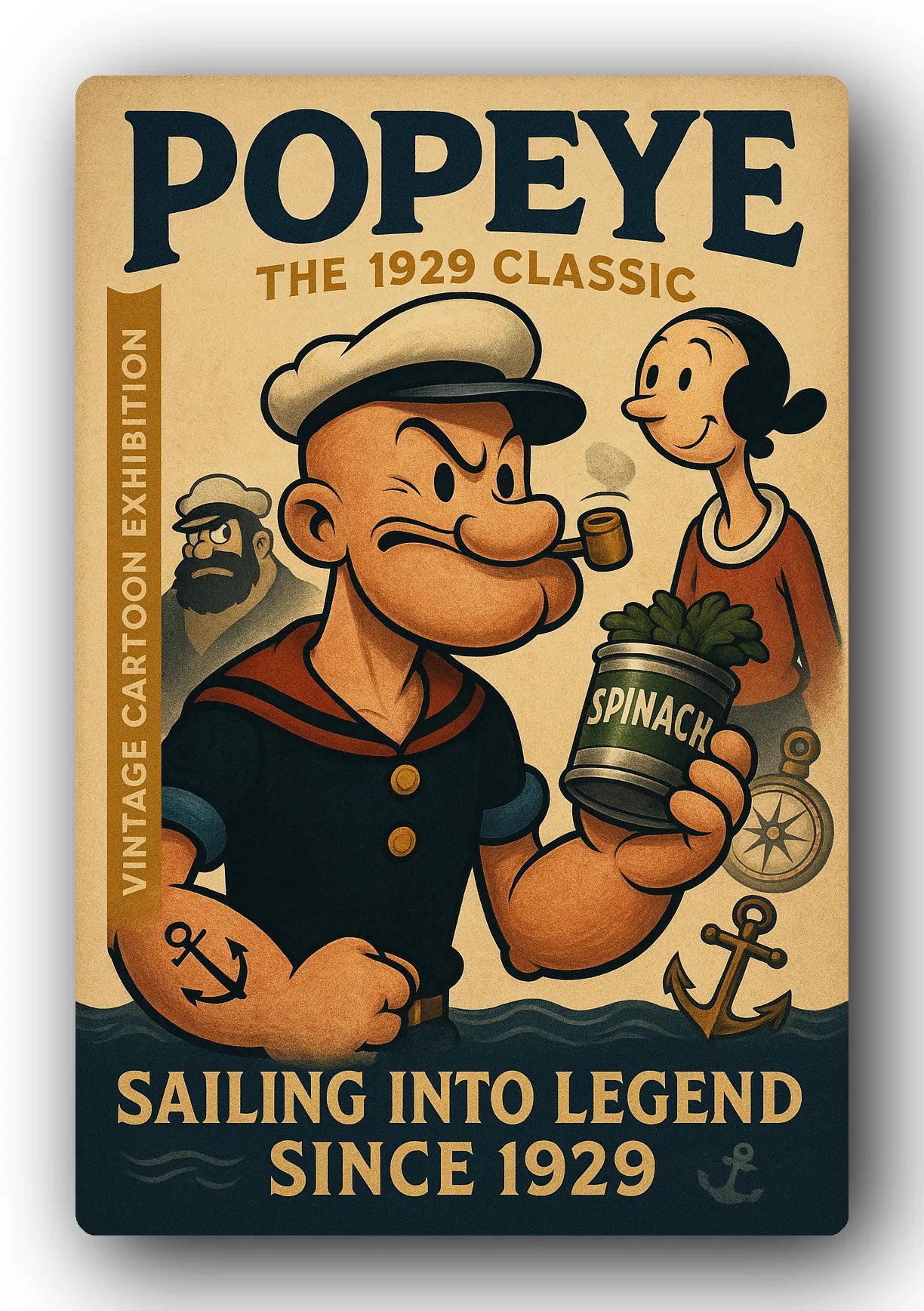 Popeye 1929 Art Trading Card POP-100