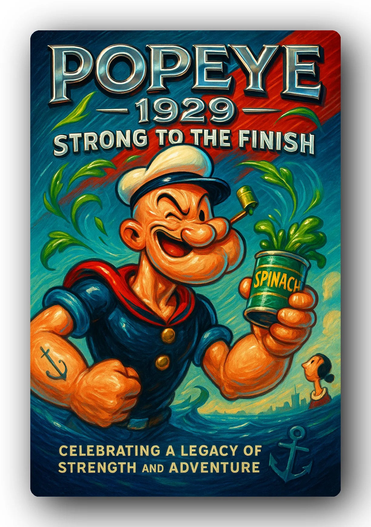 Popeye 1929 Art Trading Card POP-119
