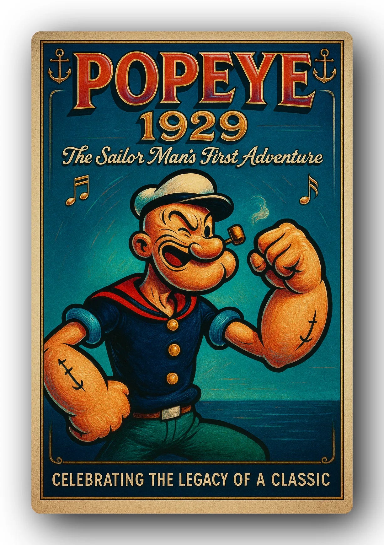 Popeye 1929 Art Trading Card POP-127