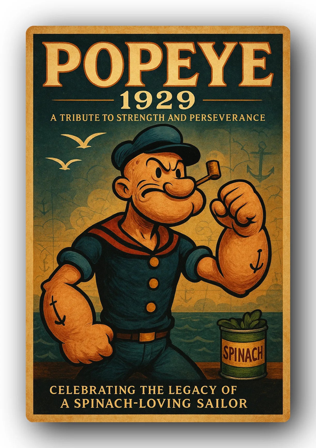 Popeye 1929 Art Trading Card POP-149