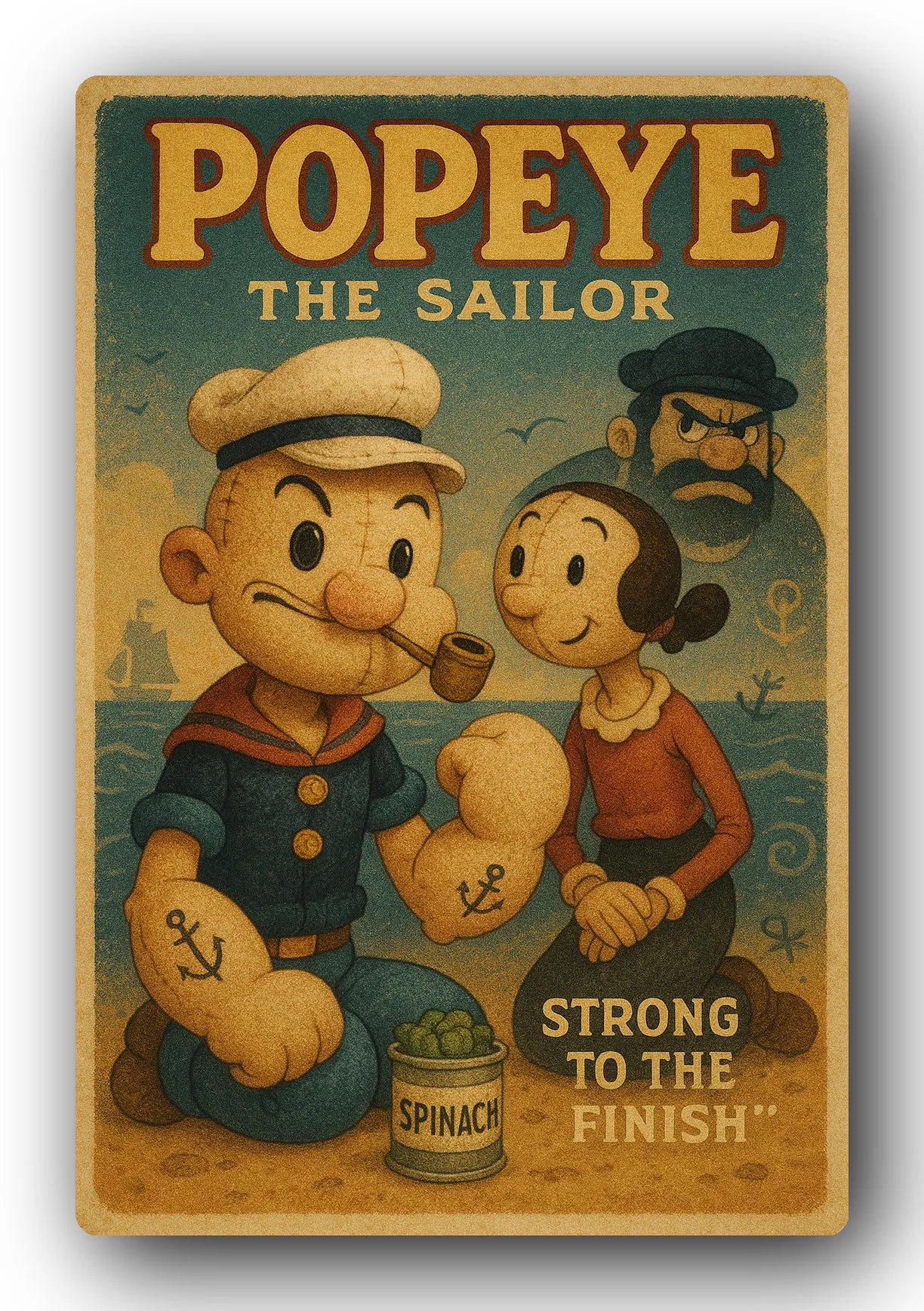 Popeye 1929 Art Trading Card POP-15
