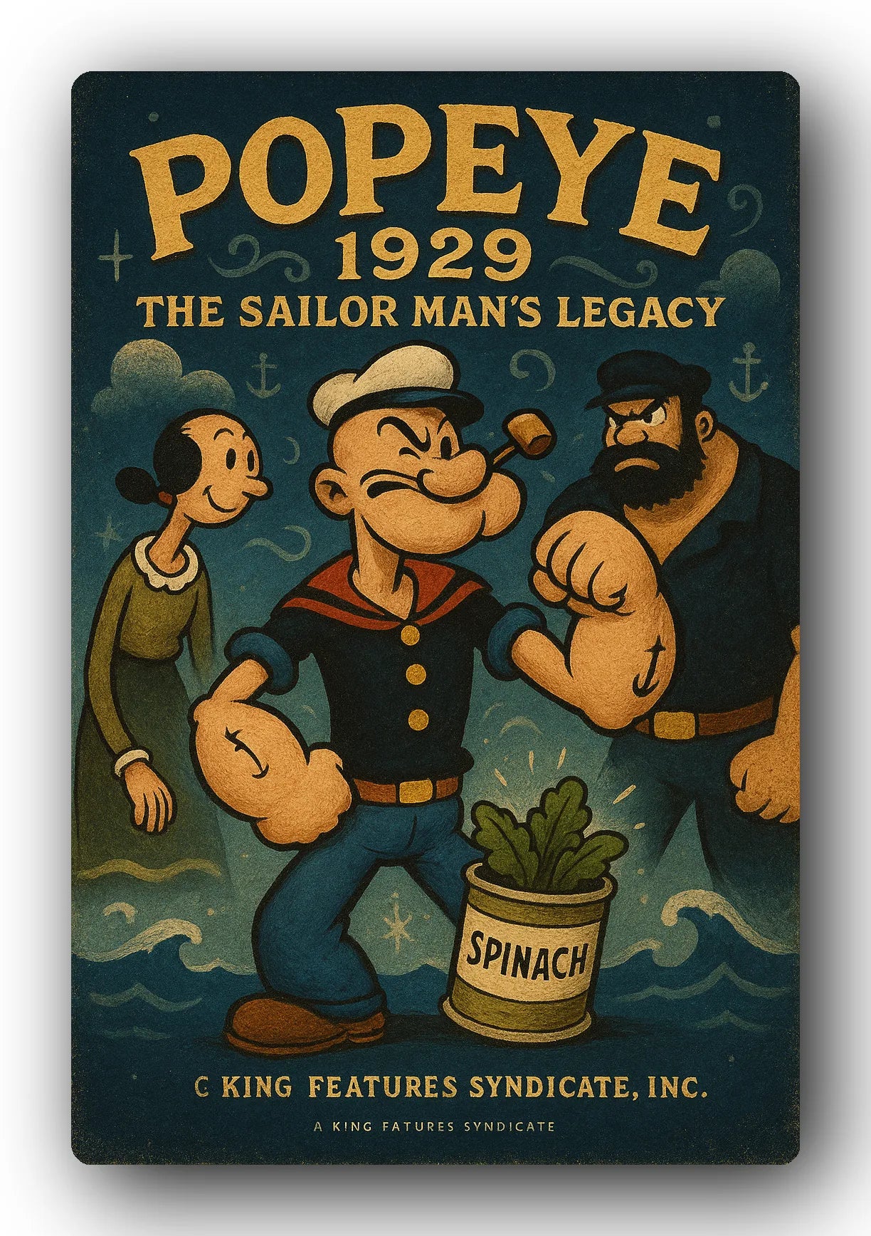 Popeye 1929 Art Trading Card POP-151