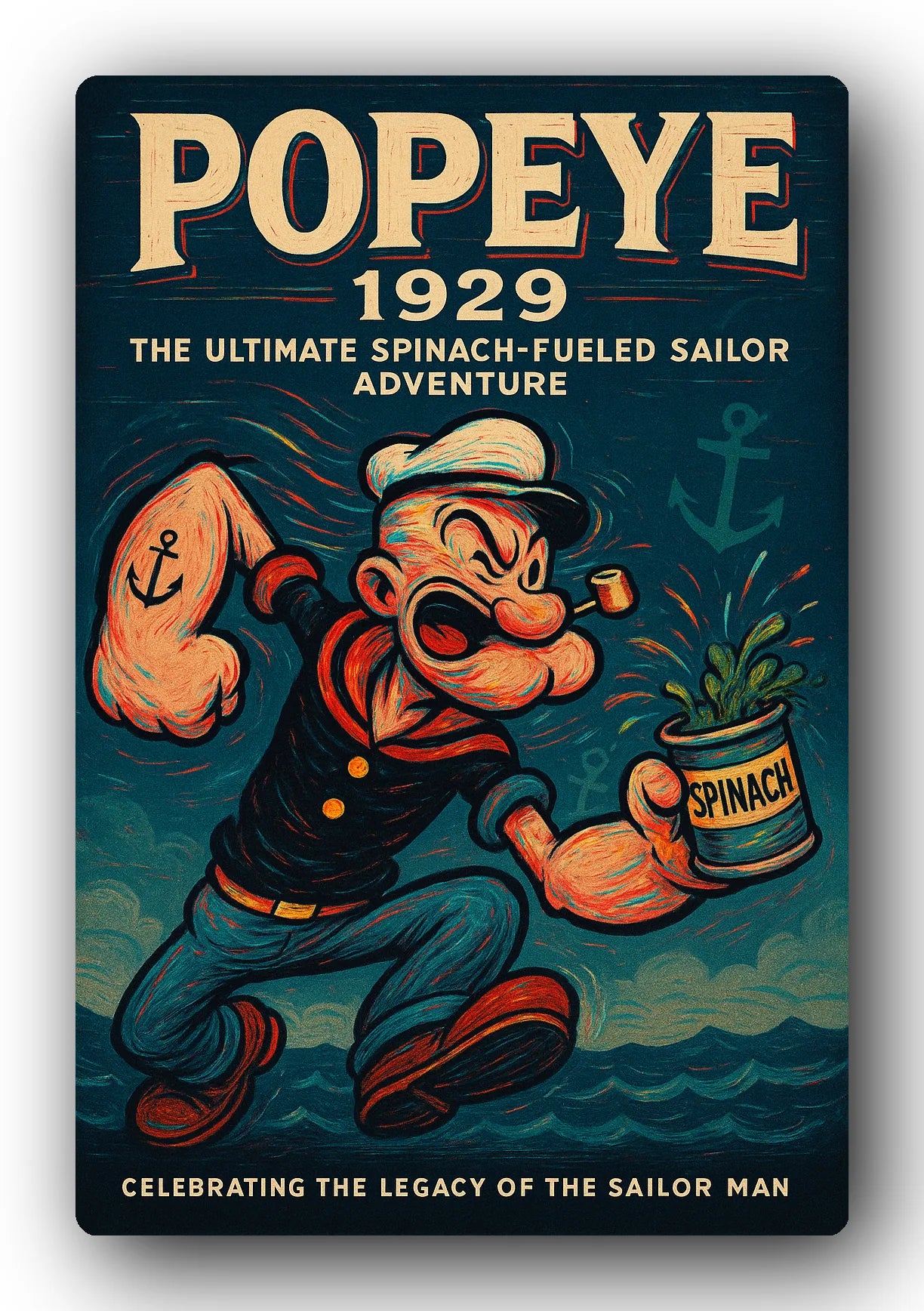 Popeye 1929 Art Trading Card POP-160