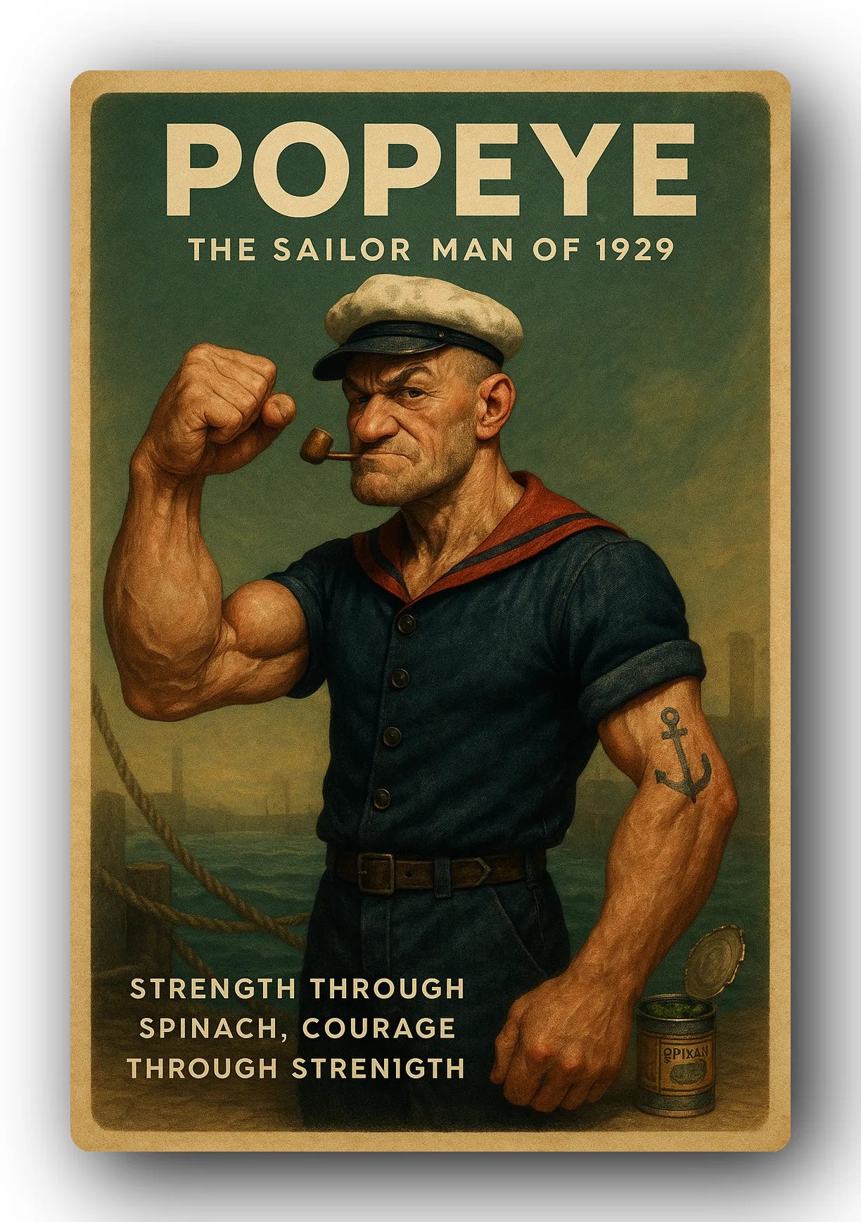 Popeye 1929 Art Trading Card POP-189