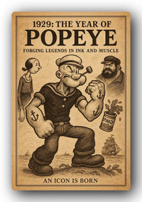 Popeye 1929 Art Trading Card POP-194
