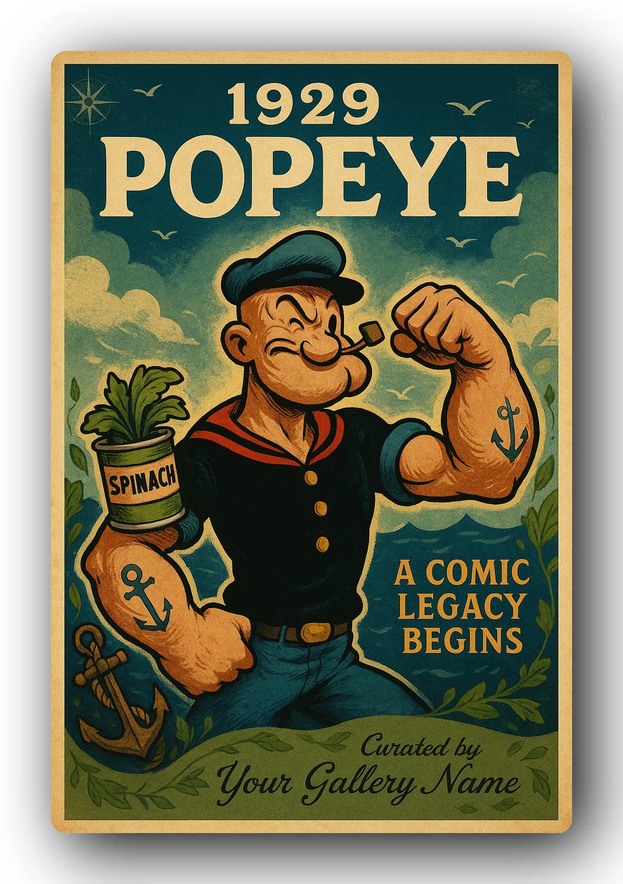 Popeye 1929 Art Trading Card POP-231