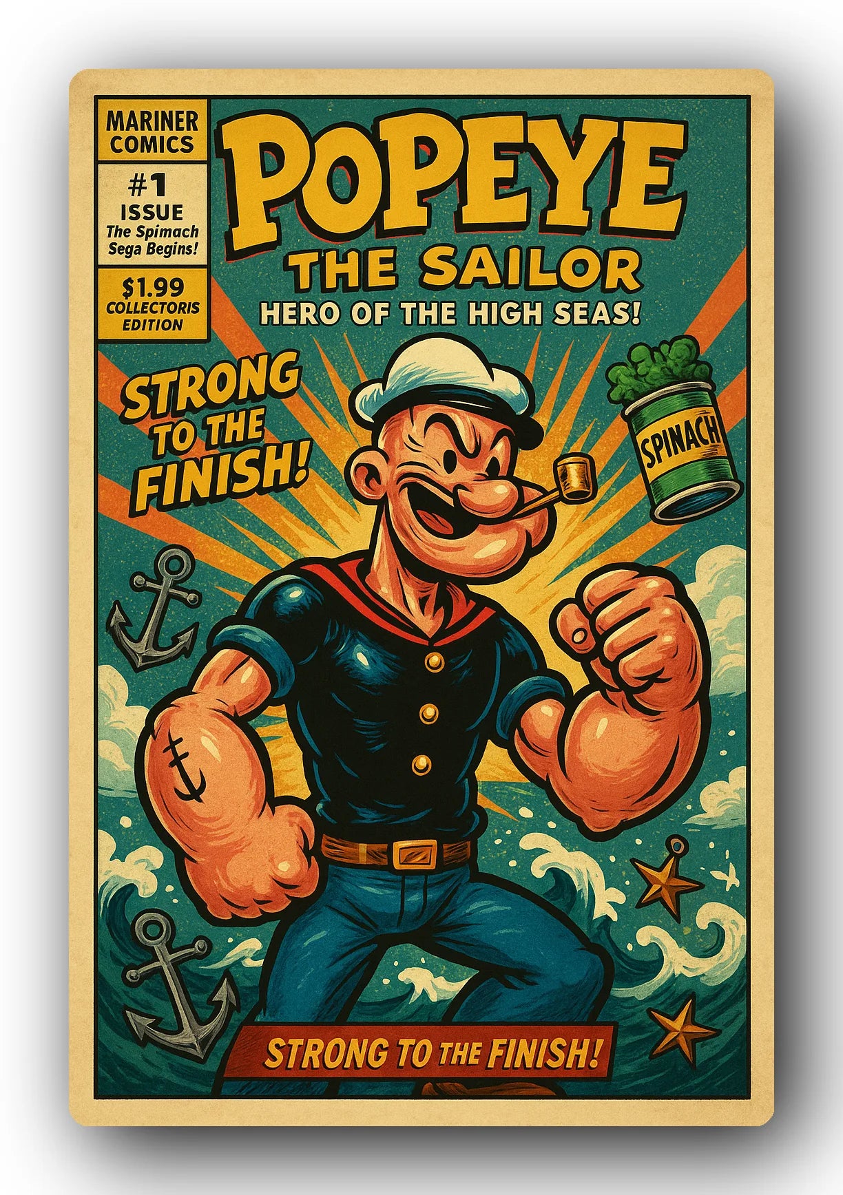 Popeye 1929 Art Trading Card POP-233