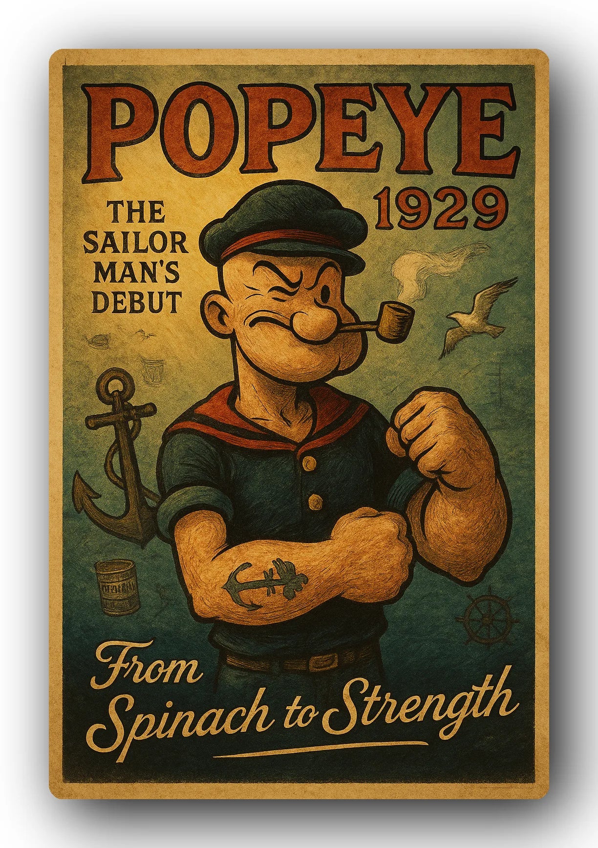 Popeye 1929 Art Trading Card POP-241