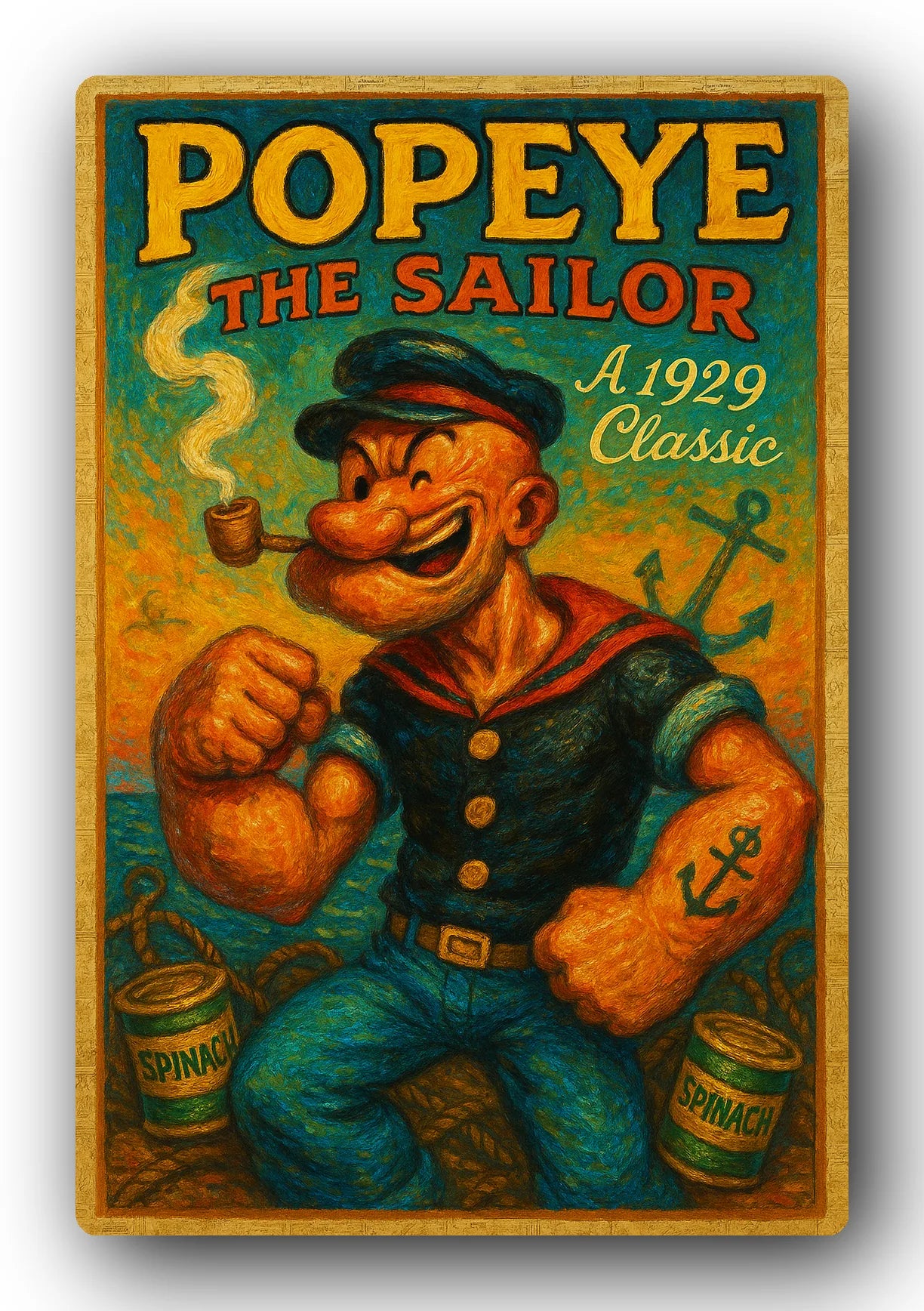 Popeye 1929 Art Trading Card POP-40