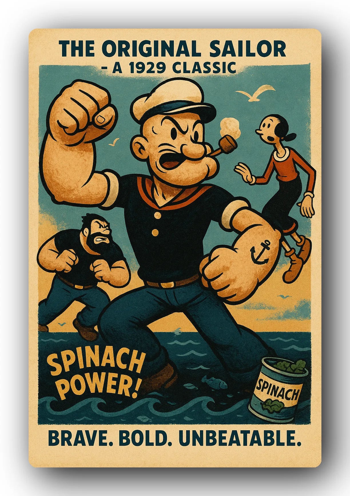 Popeye 1929 Art Trading Card POP-41