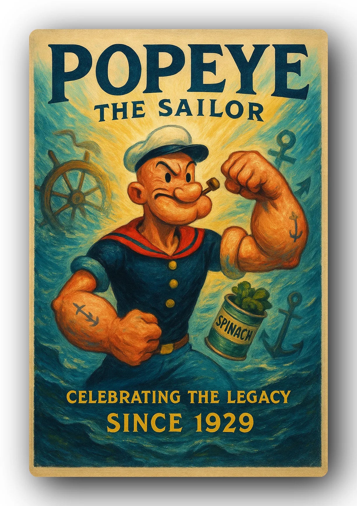 Popeye 1929 Art Trading Card POP-56