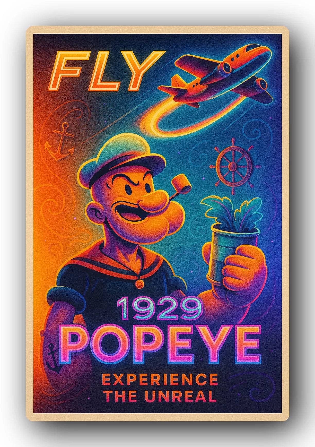 Popeye 1929 Art Trading Card POP-61