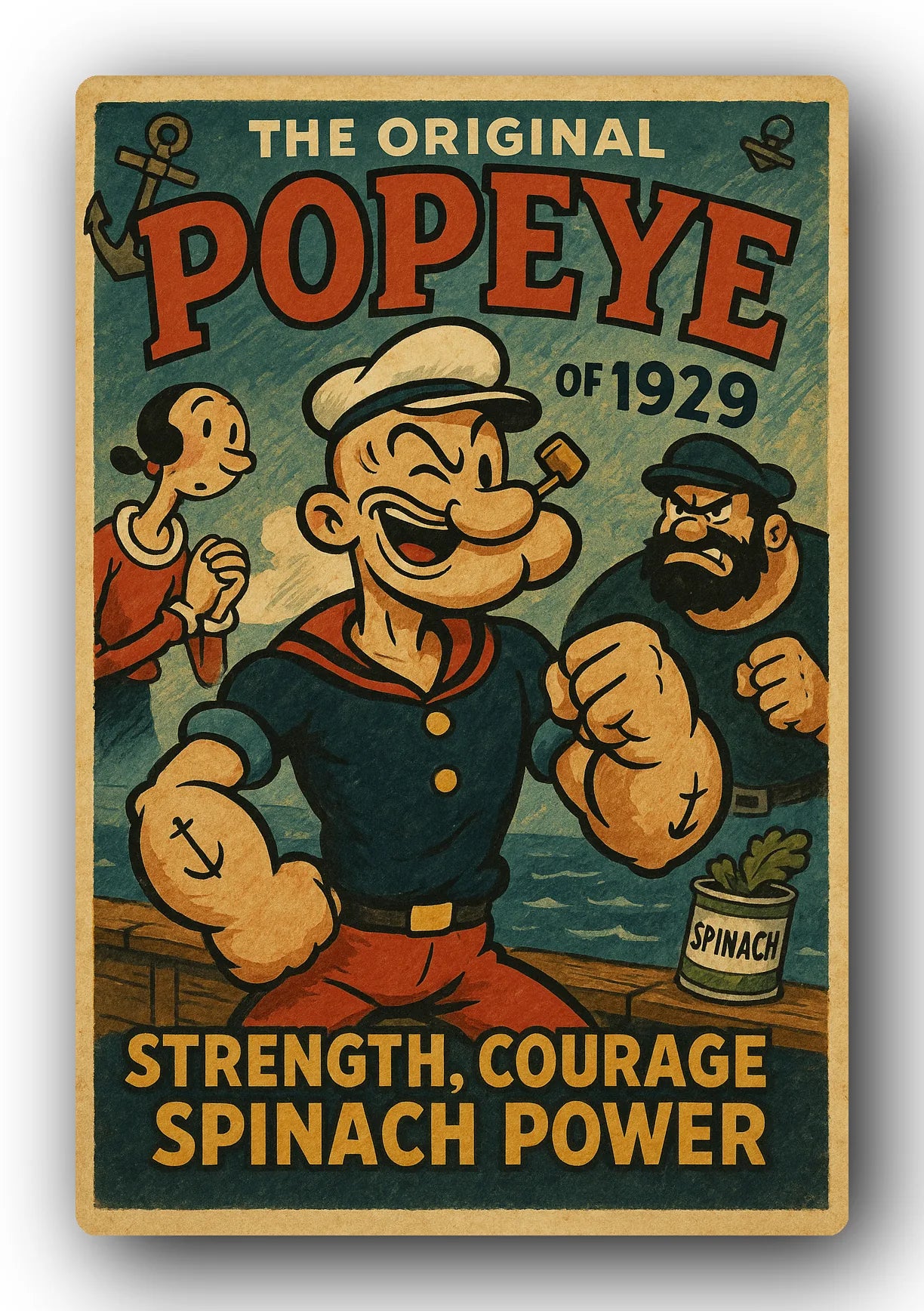 Popeye 1929 Art Trading Card POP-85
