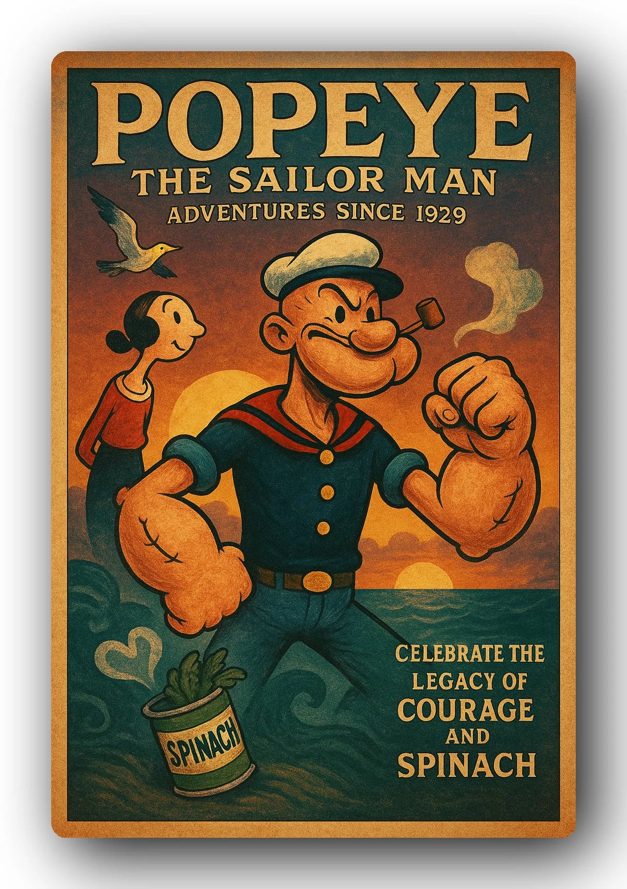 Popeye 1929 Art Trading Card POP-88